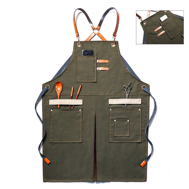 Chef's Denim Aprons Woodworking Painting Apron Home tools Etsy