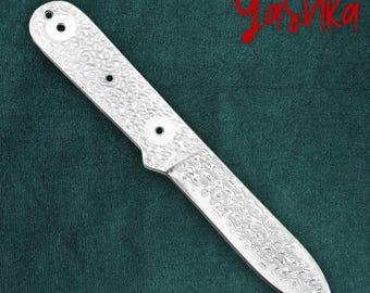 Hunting Knife Blank Blade Custom Knife DIY Home Camping OutdoorTool