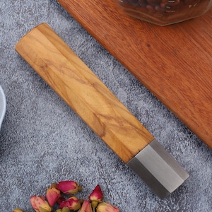 DIY Japanese style Kitchen Knives Chef Knife Replacement Octagonal Wooden  Handle Y0E5 
