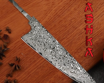 Couteau de chef, lame vierge, fabrication de couteaux personnalisés, fournitures de loisirs créatifs à la maison