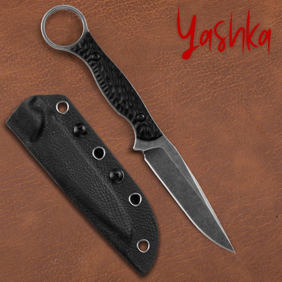 Hunting Knife Fixed Blade Outdoor Home BBQ Camping Tool Groomsmen Gift Minimalist Design