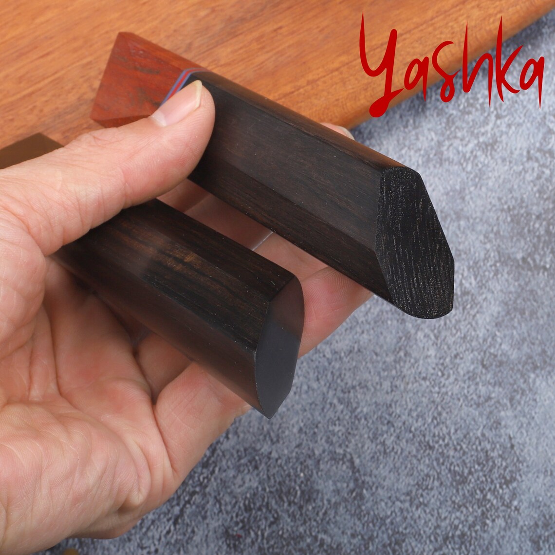 Chef Knife Handle Craft Supplies DIY Custom Knife Japanese Etsy