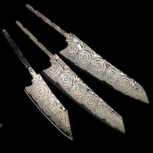 Coltello da chef con lama grezza, fai da te, per la casa, hobby, utensili da cucina