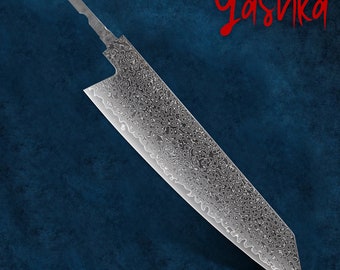 Chef Knife Blank Japanese Kiritsuke Blade Shape DIY Kitchen Tool Minimalist Design