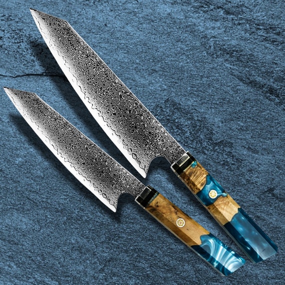 2PCS Chef Knife, Professional Stainless Steel Kitchen Cooking