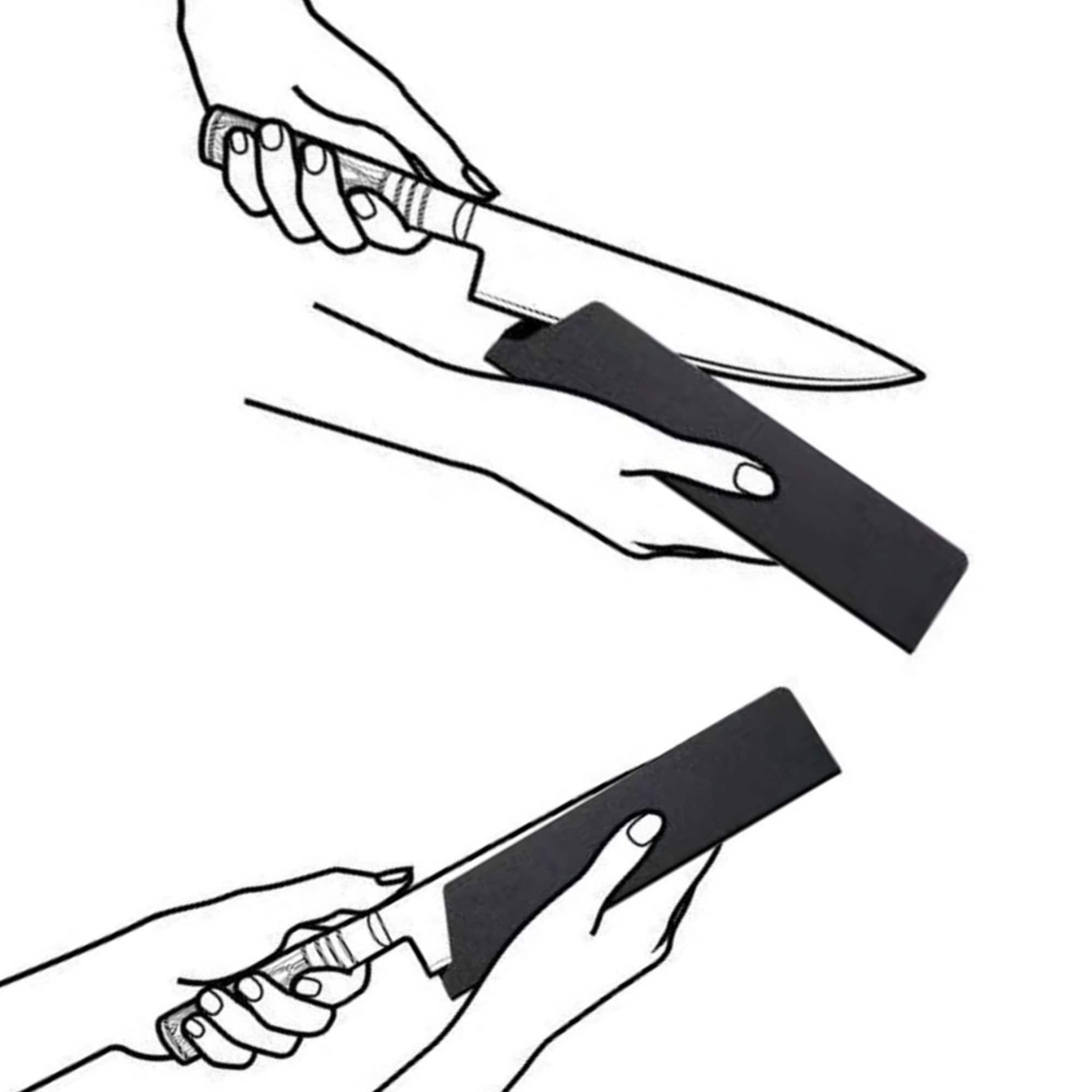 Knife Edge Guards 8piece Chef's Kitchen Knives Etsy