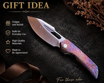M390  Folding Knife Premium EDC Pocket Knife Luxury Gift