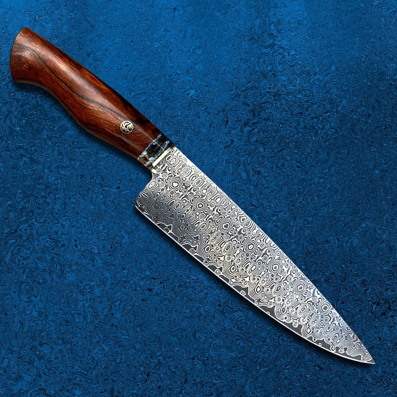 Hand Chef Knife Exclusive Cooking Tools Leather Sheath Etsy