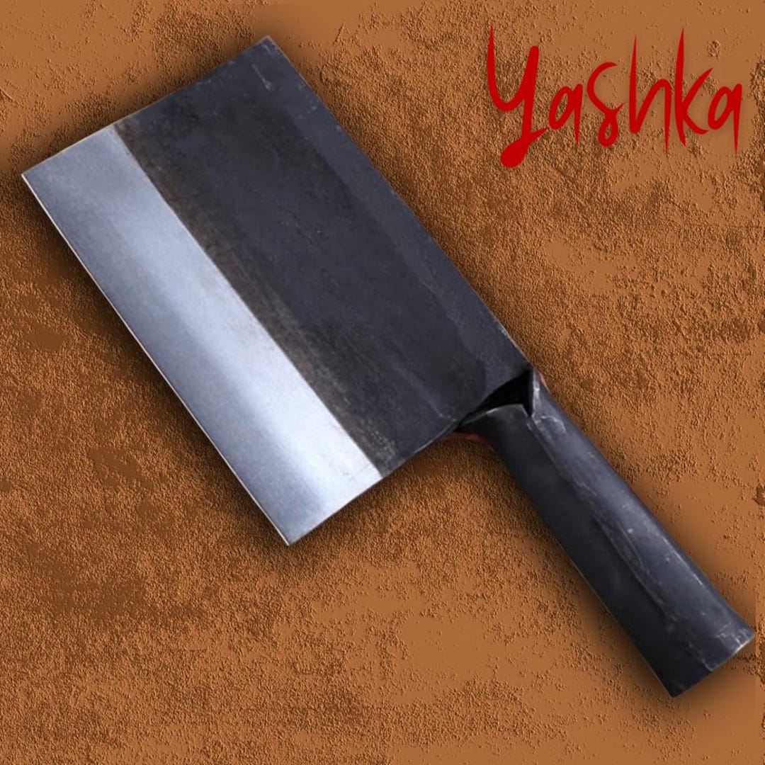 Define Cleaver Rustic Style Cleaver Chopping Bones Meat Chef Knife Butcher Home ...