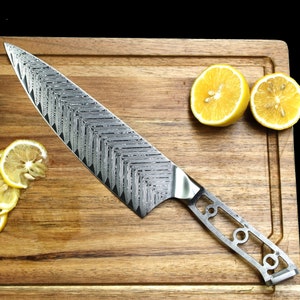 Blank blade DIY Chef Knife Laminated Steel Knife Making Kitchen Knife 8 inch