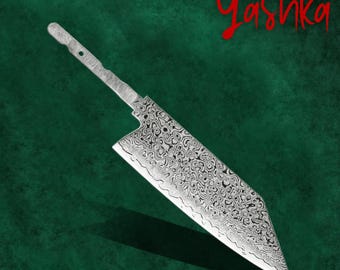 DIY Chef Knife Blank: Japanese Ko-bunka Blade (145mm) Hobby Materials