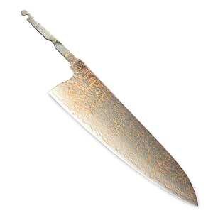 Damascus knife blank