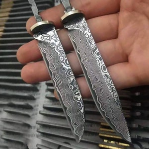 Hunting Knife Blank Blade DIY Knife Making Billet  Kitchen Knife Home Hobby