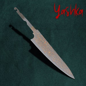 Coltello da cuoco Lama grezza Coltello giapponese da cucina Billet Cu Mai Acciaio Casa Hobby Fai da te Coltelli personalizzati