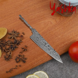 Chef Knife Blank Japanese Petty Blade Shape DIY Custom Knife Home Hobby Craft Supplies