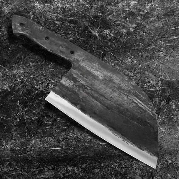 Handmade Serbian Chef Knife and Meat Cleaver