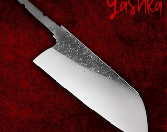 Santoku Knife Blank DIY Custom Kitchen Knives Craft Supplies Materials