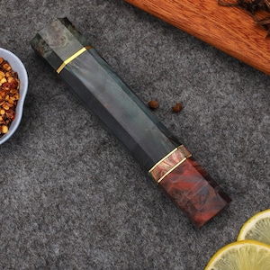 Chef knife Handle for Japanese Kitchen Knives DIY Hobby knife making Materials Random Color