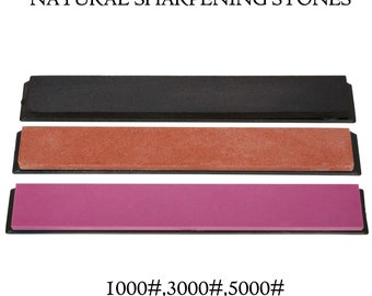 Chef Knife  Sharpening Stone 5000/3000/1000 Grit Kitchen Knives Whetstone