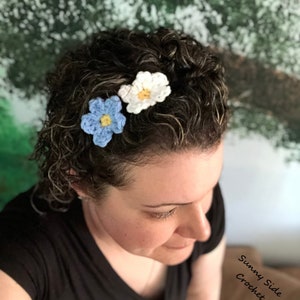 Easy Flower Headband Crochet PATTERN ONLY
