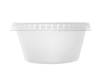 1/10 pièce 3oz Deli Containers, Conteneurs avec couvercles, Conteneurs de rangement, Clair, Abordable, Léger, Livraison gratuite, Conteneurs Slime,