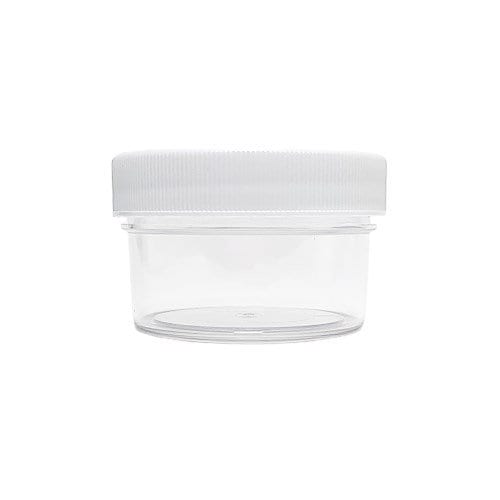 ONE Empty Overflow 6 oz Screw on Container with White Lid – CatsCraftSlime