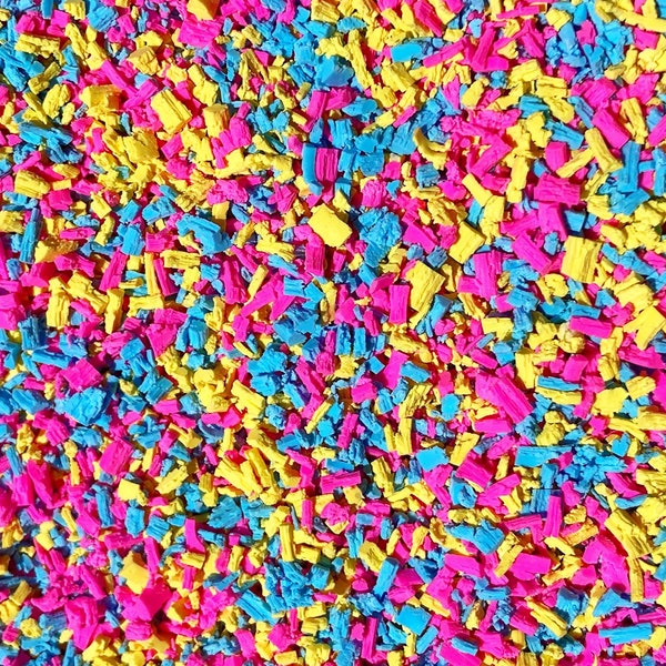 80s Neon Clay Crumbs, Candy Dessert Crumble Shavings, Nail Art, Polymer Clay Candy Sprinkles, Affordable, Free Shipping Eligible, #238