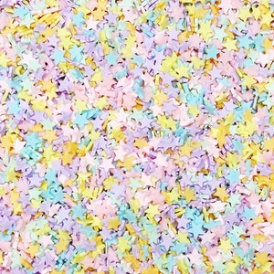 Pastel Polymer Clay Round Confetti Sprinkles, Fake Sprinkles