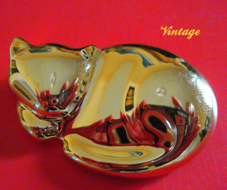 Vintage Cat Pin Liz Claiborne image 1