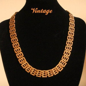 VTG Necklace NAPIER ORO 60's image 1