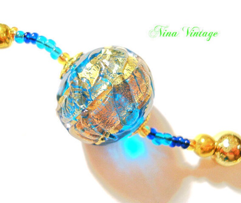 VTG Murano Collar Blue Night imagen 2