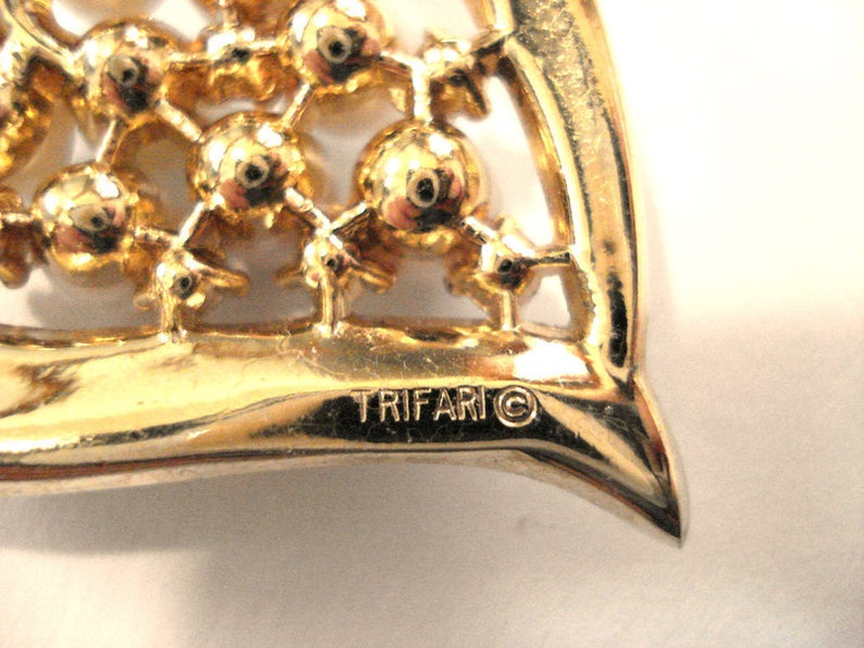 VTG PARURE TRIFARI 1950 image 3