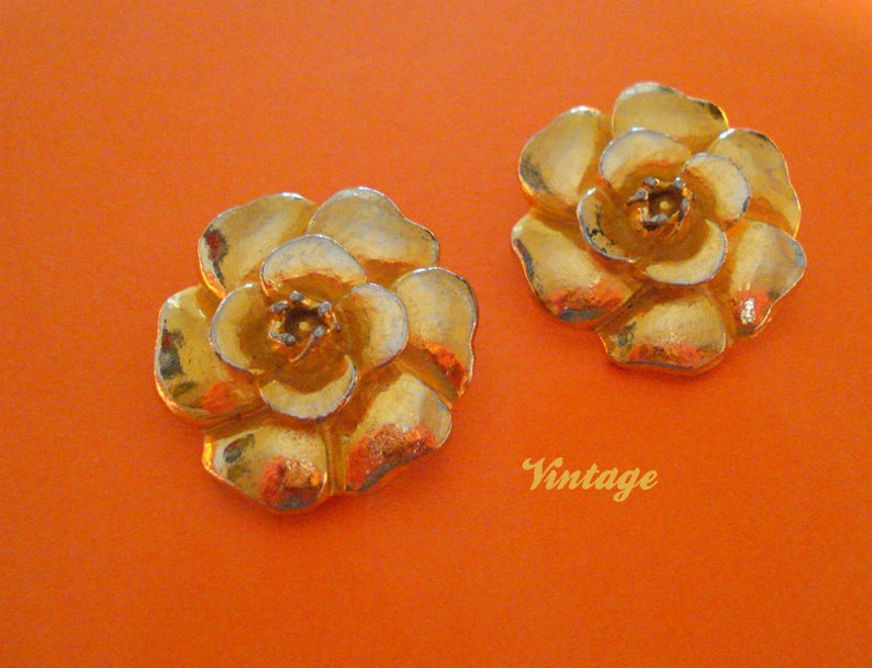 VTG BOUCLES D'OREILLES 50's image 1