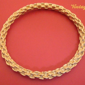 VTG GOLD BRACELET 80 image 1