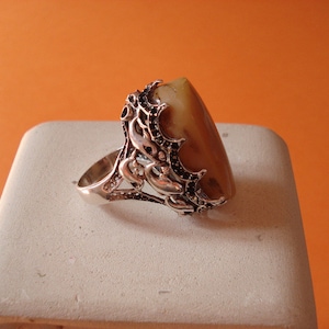 VINTAGE 925 SILVER RING image 1