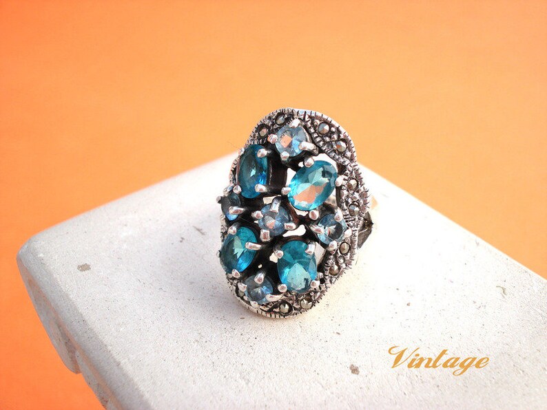 Bague en argent 925 Vintage image 3