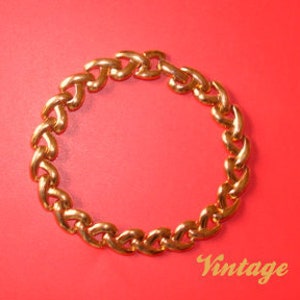 Vtg Bracelet napier Or 80's image 1