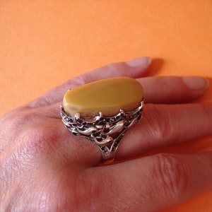 VINTAGE 925 SILVER RING image 2