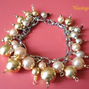 CHARMS BRACELET VTG 60's image 1