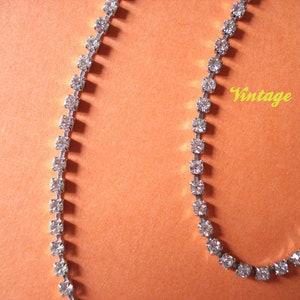 Vtg Gold Necklace And Bracelet 1980 image 3