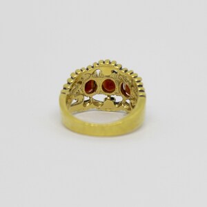 Vintage 70's gold ring image 3