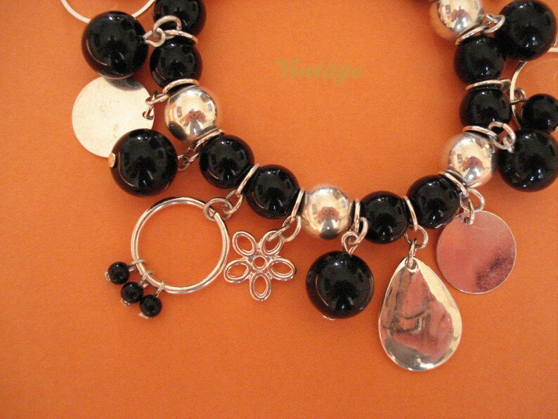 VTG VERRE bracelet élastique image 3