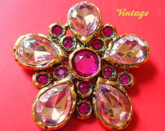 VTG BROCHE  flor, de 