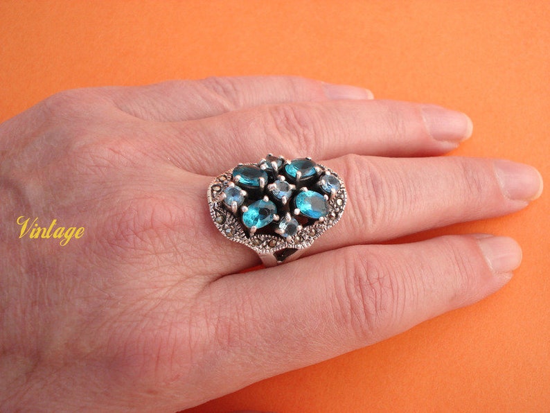 Bague en argent 925 Vintage image 2