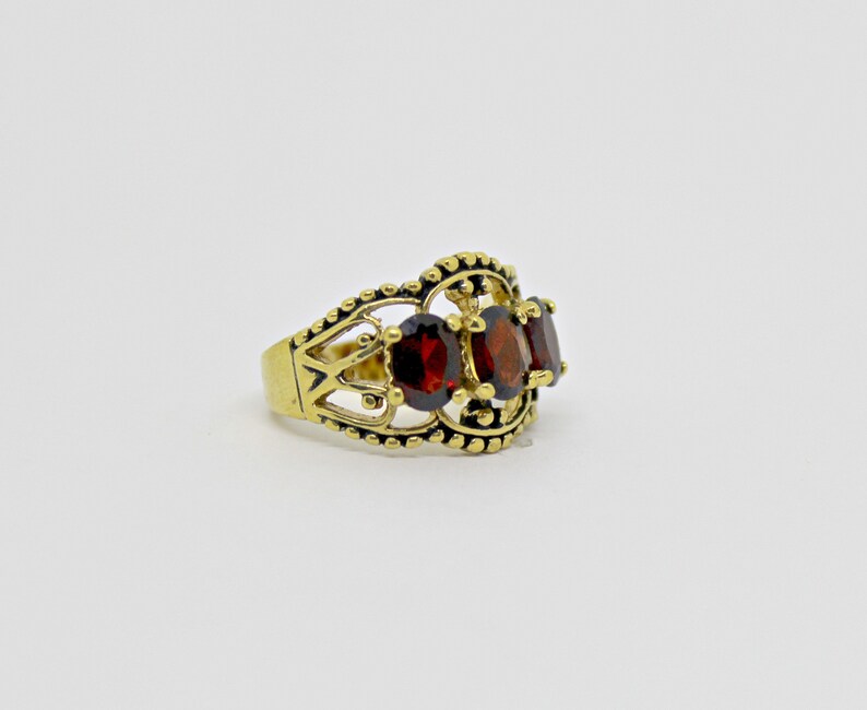 Vintage 70's gold ring image 1