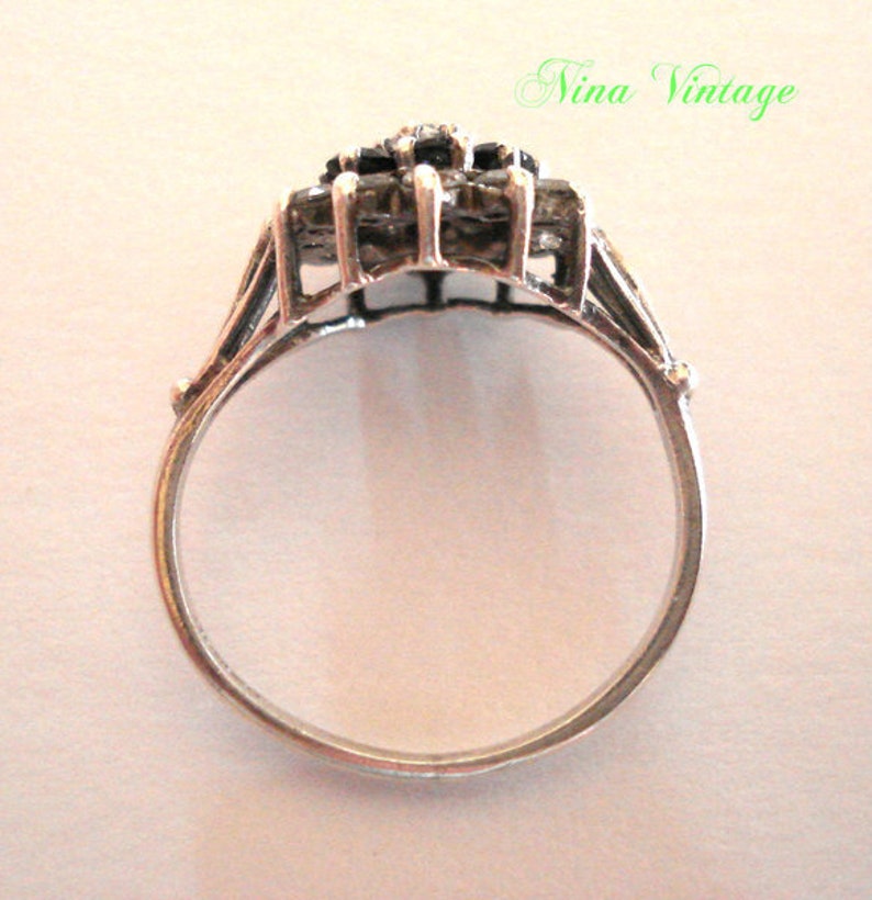 VTG 925 SILVER RING 1960 image 3