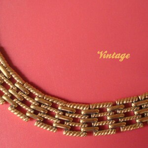 VTG Necklace NAPIER ORO 60's image 3