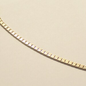 VTG Necklace in Gold and Zircon 1970 image 4