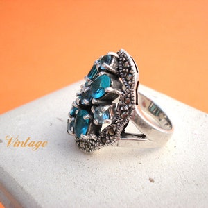 VINTAGE 925 SILVER RING image 1