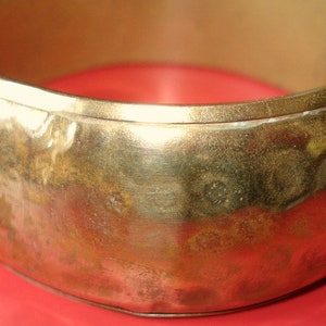 BRASS BRACELET VTG 70's image 2